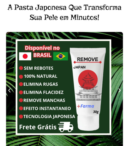 REMOVE JAPAN PASTA JAPONESA ANTI RUGAS KIT 5