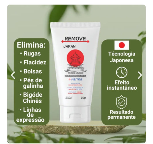 REMOVE JAPAN PASTA JAPONESA ANTI RUGAS KIT 3